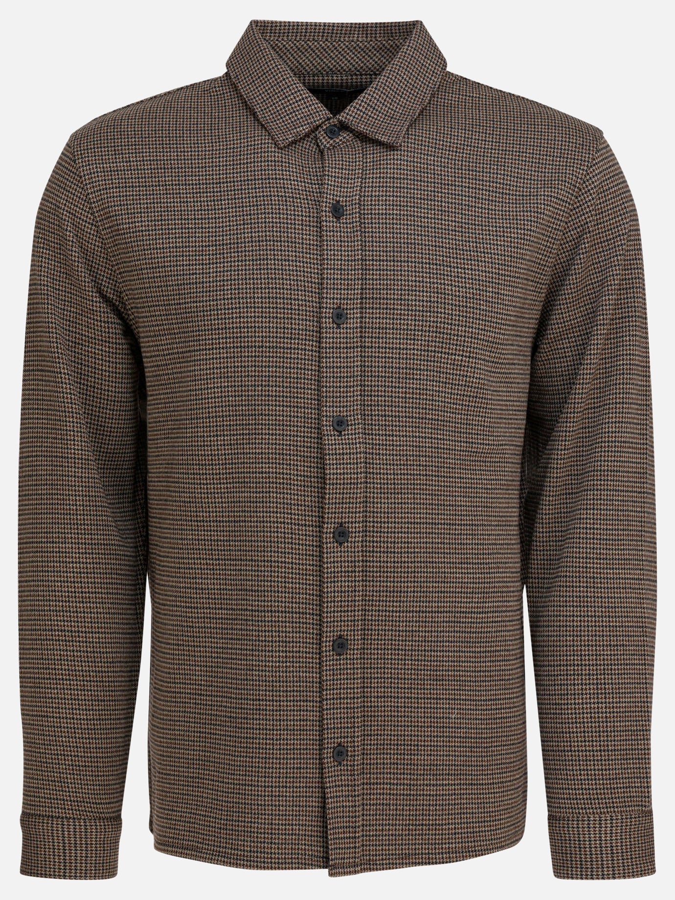 Camicie casual Houndstooth  Marrone - Vince Uomo | PDP | VIETTI Online Store | Zoom-Modal
