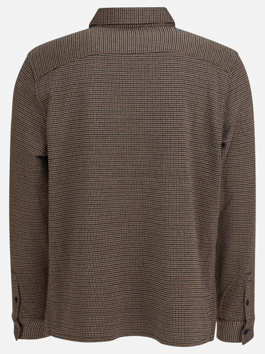 Camicie casual Houndstooth  Marrone - Vince Uomo | PDP | VIETTI Online Store | 2
