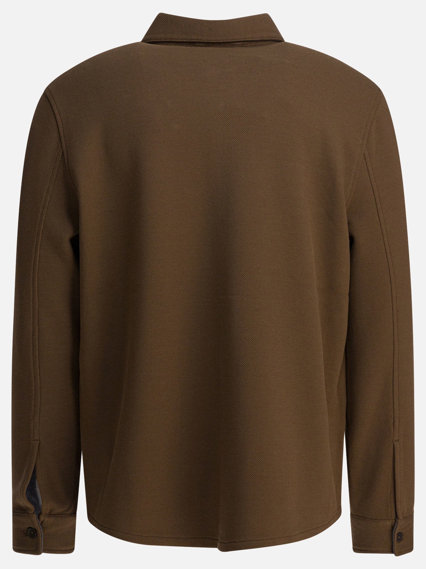 Overshirt jackets Solid colour  Brown - Vince Men | PDP | VIETTI Online Store | thumbnail_2