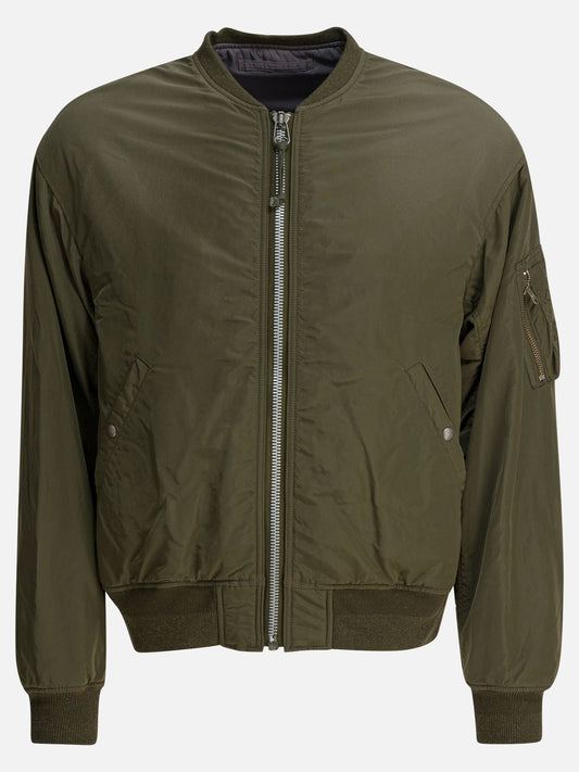 Bomber jackets Solid colour  Green - Visvim Men | PDP | VIETTI Online Store 
