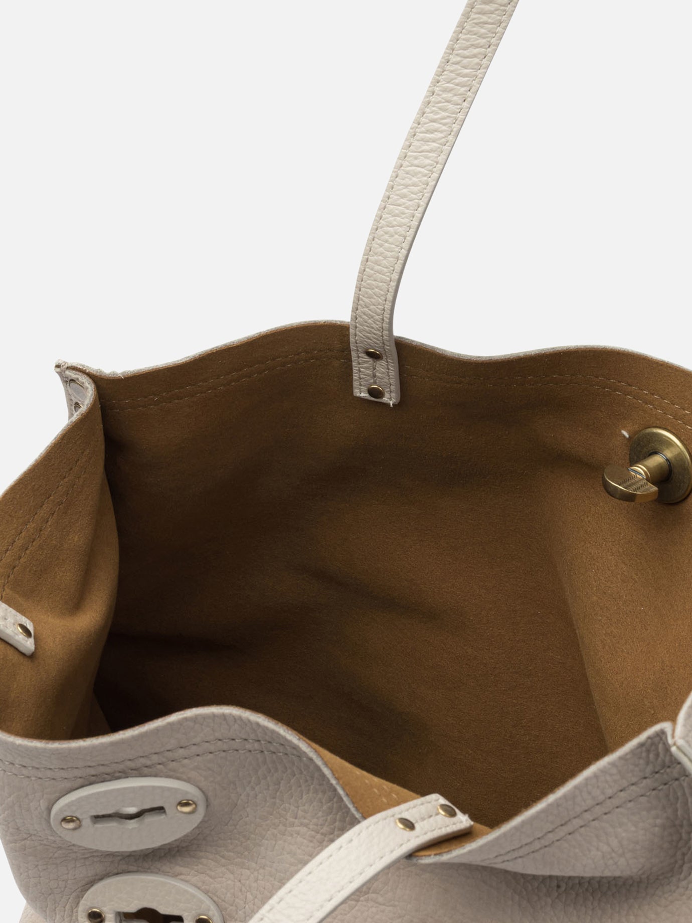 Borse medie 100% calfskin  Beige - Zanellato Donna | PDP | VIETTI Online Store | thumbnail_5