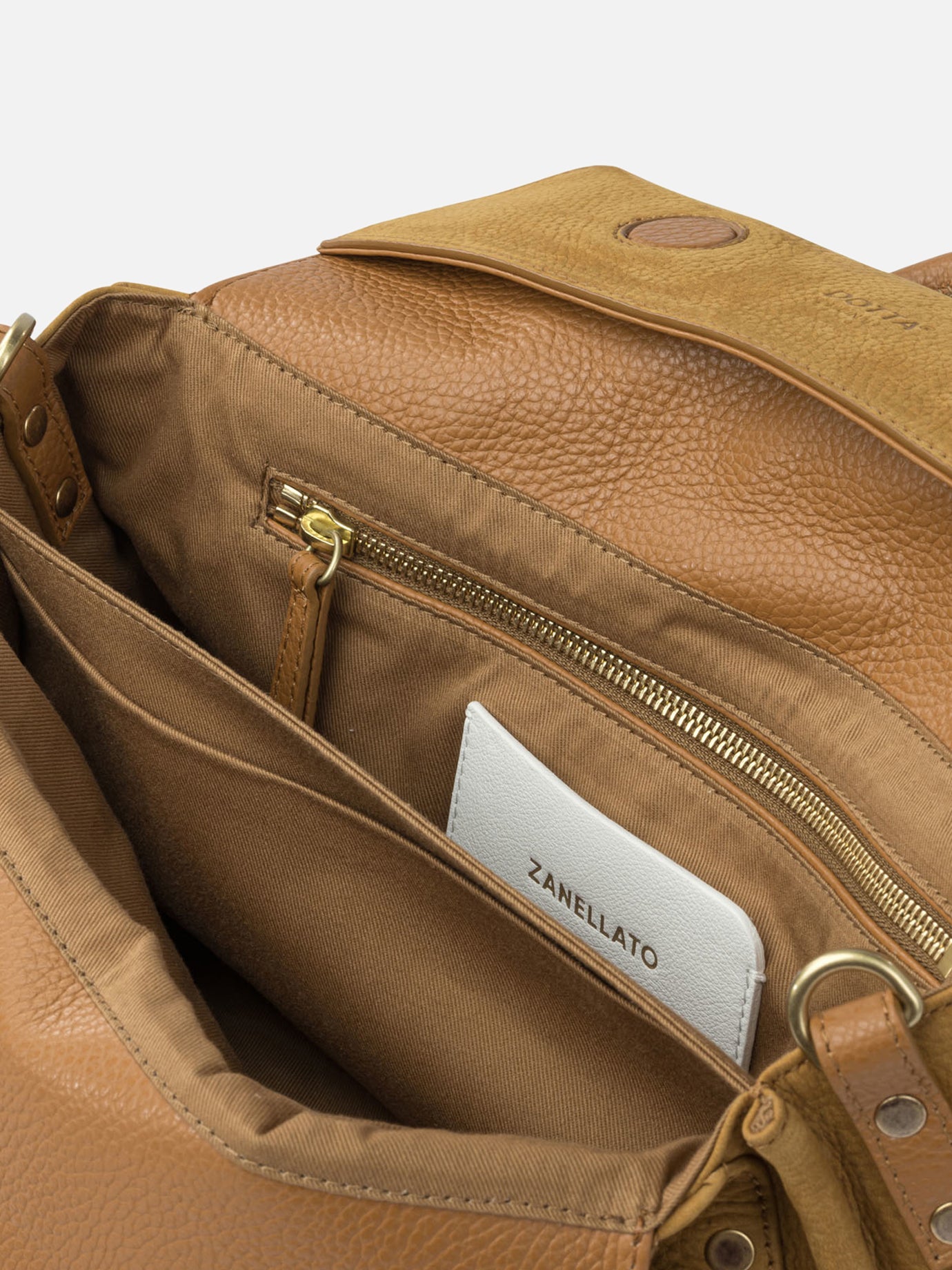 Medium bags 100% leather  Brown - Zanellato Women | PDP | VIETTI Online Store | Zoom-Modal_5
