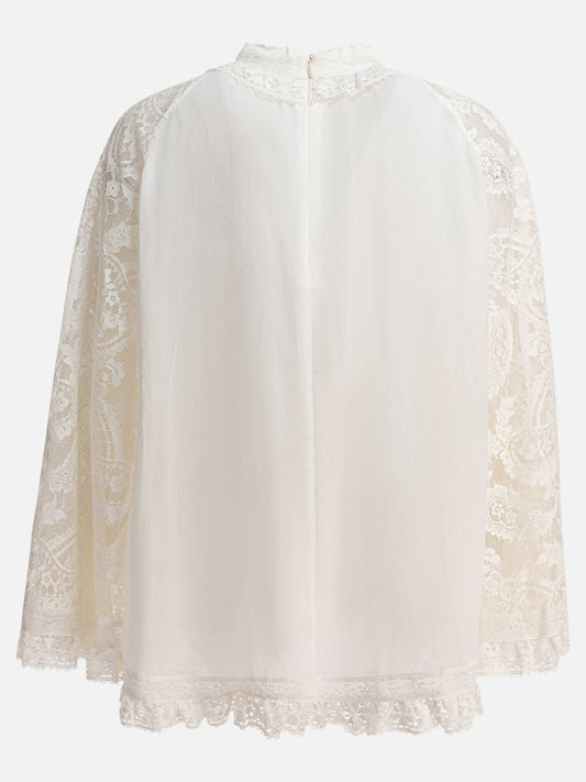 Blouses Embroidered  Beige - Zimmermann Women | PDP | VIETTI Online Store | 2
