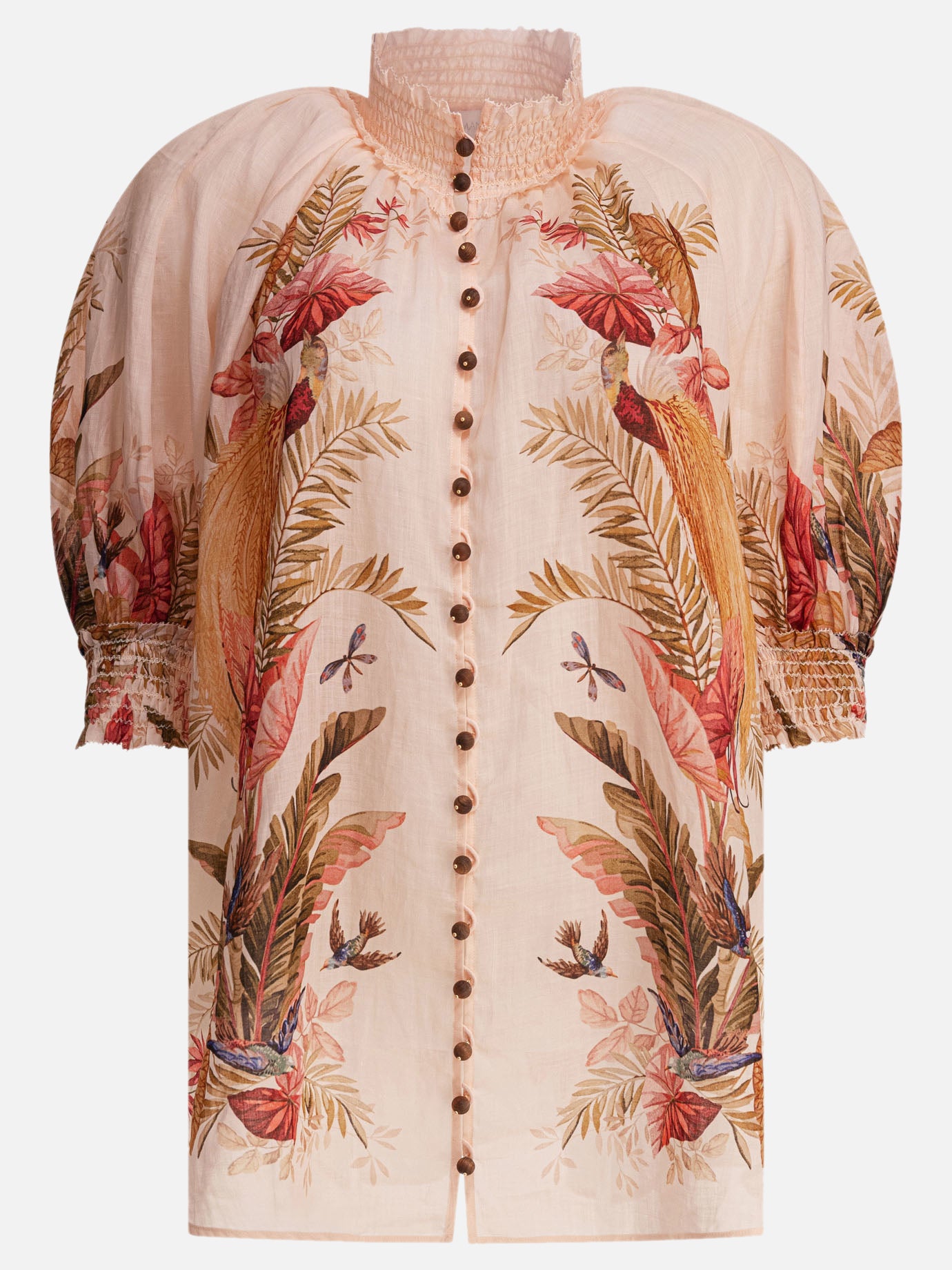 Casual shirts Floral  Beige - Zimmermann Women | PDP | VIETTI Online Store | Zoom-Modal_6
