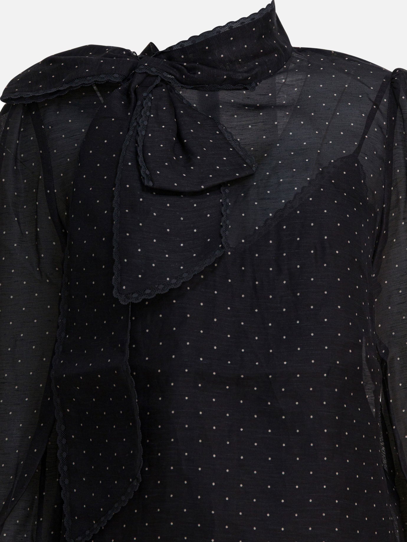 Bluse Polka dots  Nero - Zimmermann Donna | PDP | VIETTI Online Store | Zoom-Modal_3
