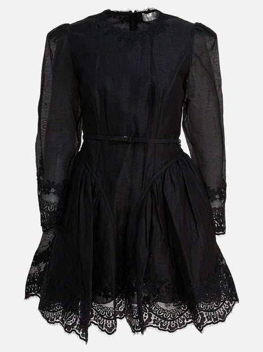 Abiti corti Solid colour  Nero - Zimmermann Donna | PDP | VIETTI Online Store 
